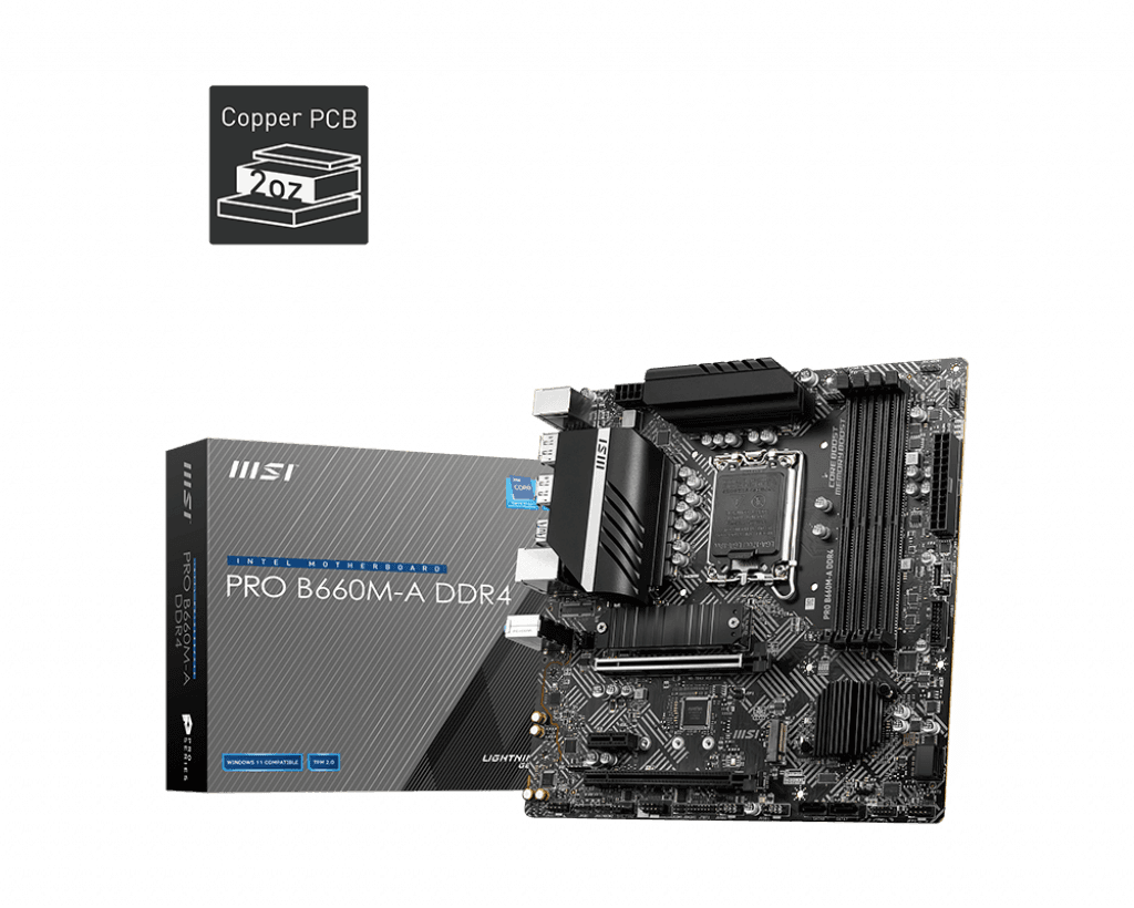 MSI PRO B660M-A WIFI DDR4