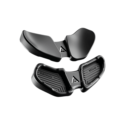 DELTAHUB LEFT/S/BLACK ERGONOMIC WRIST REST