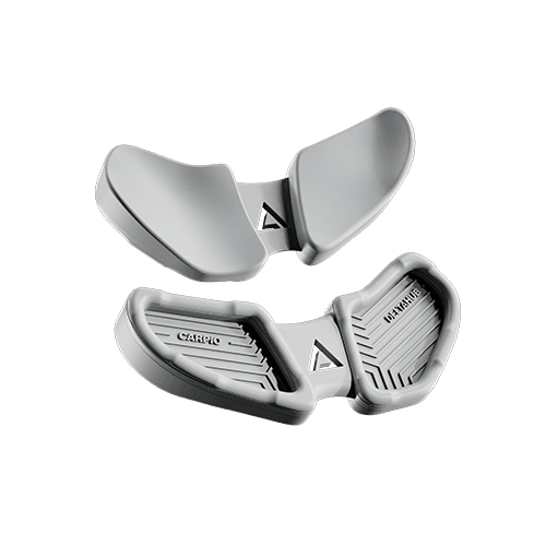 DELTAHUB LEFT/S/WHITE ERGONOMIC WRIST REST