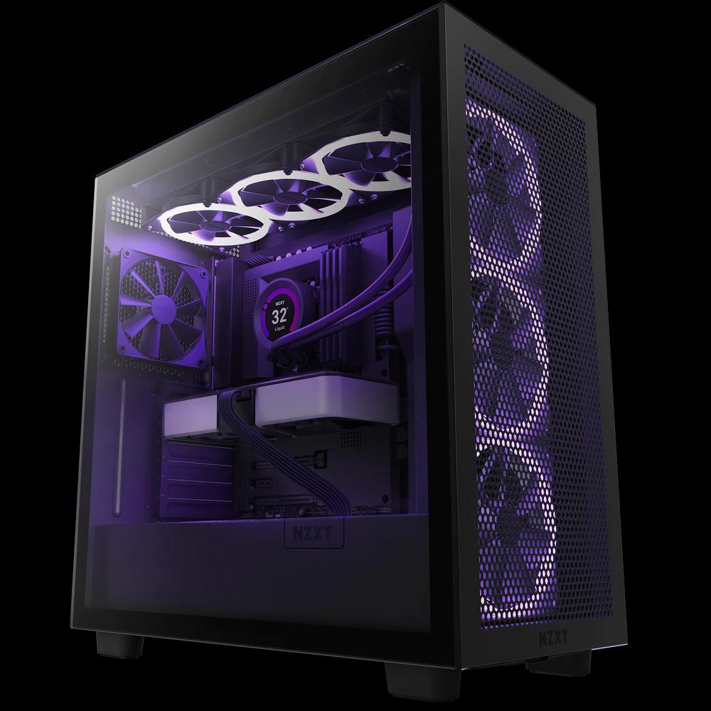 NZXT H7 FLOW EDITION ALL BLACK