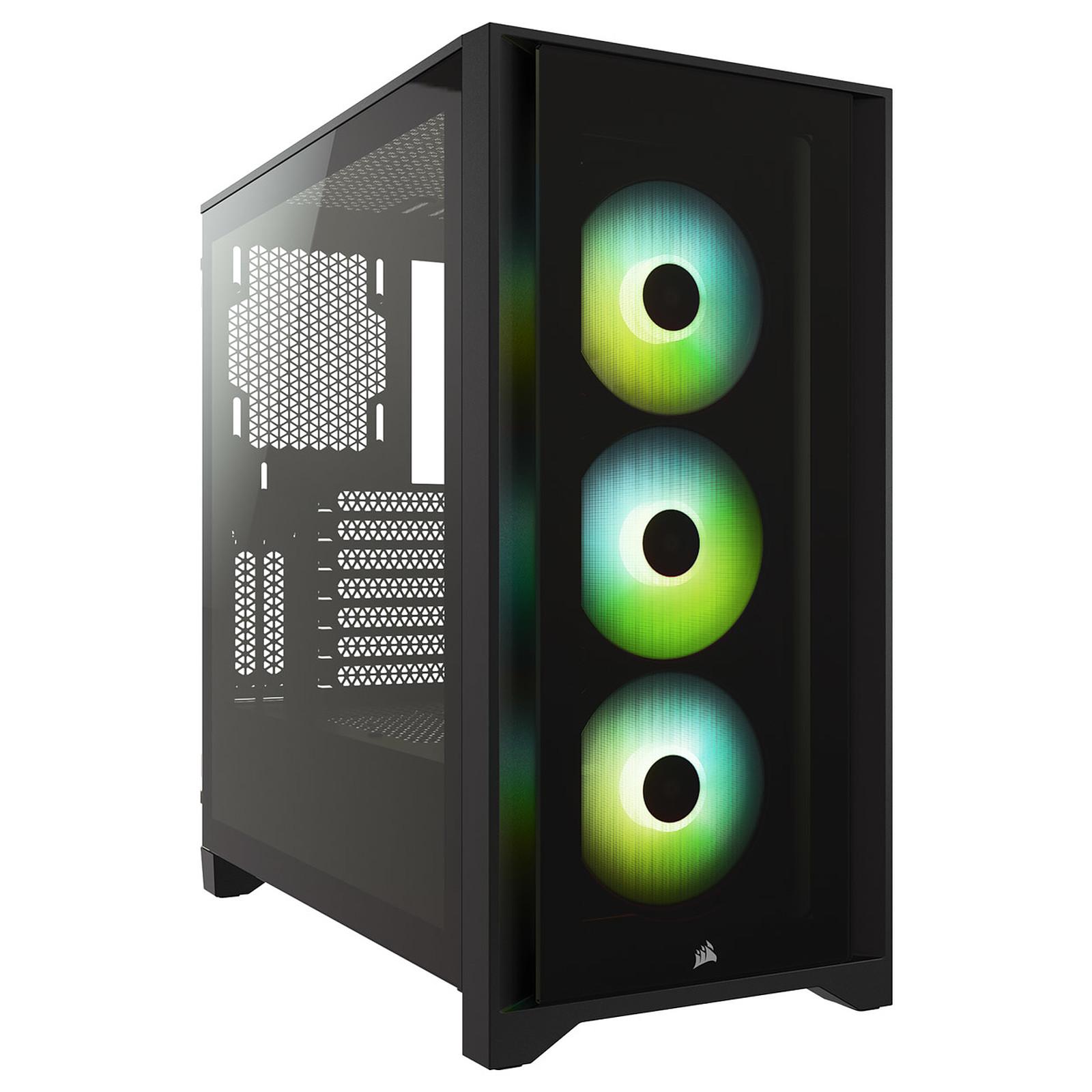 ICUE 4000X RGB TEMPERED GLASS MID-TOWER BLACK