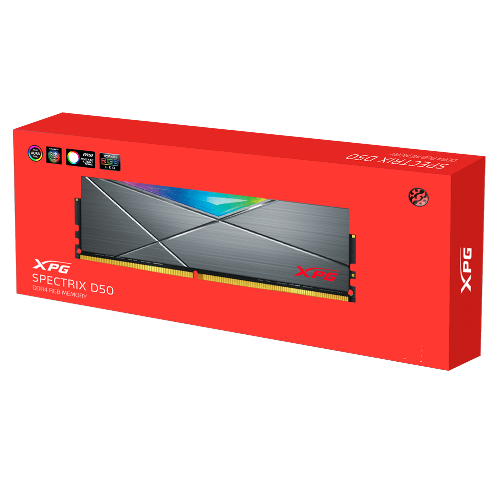 XPG SPECTRIX D50 RGB 16G 3600MHZ DDR4 CL18