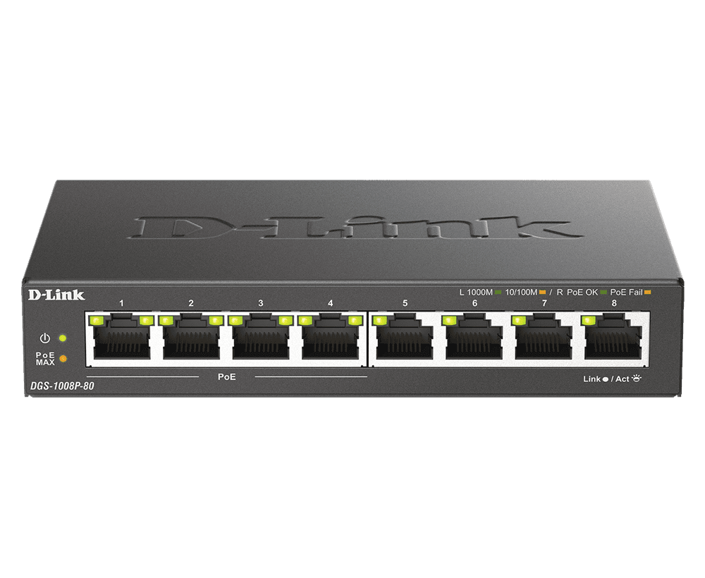 8 PORT SWITCH (HIGHER OUTPUT POWER)