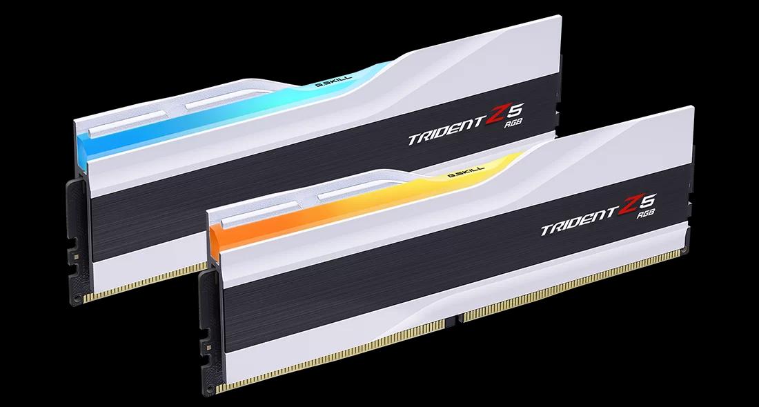 TRIDENT Z5 RGB WHITE 32G(16G*2) DDR5 6000MHZ 1.35V