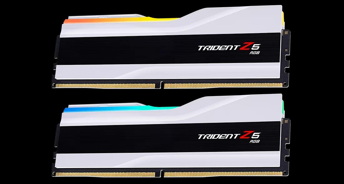 TRIDENT Z5 RGB WHITE 64G(32G*2) DDR5 6400MHZ 1.4V