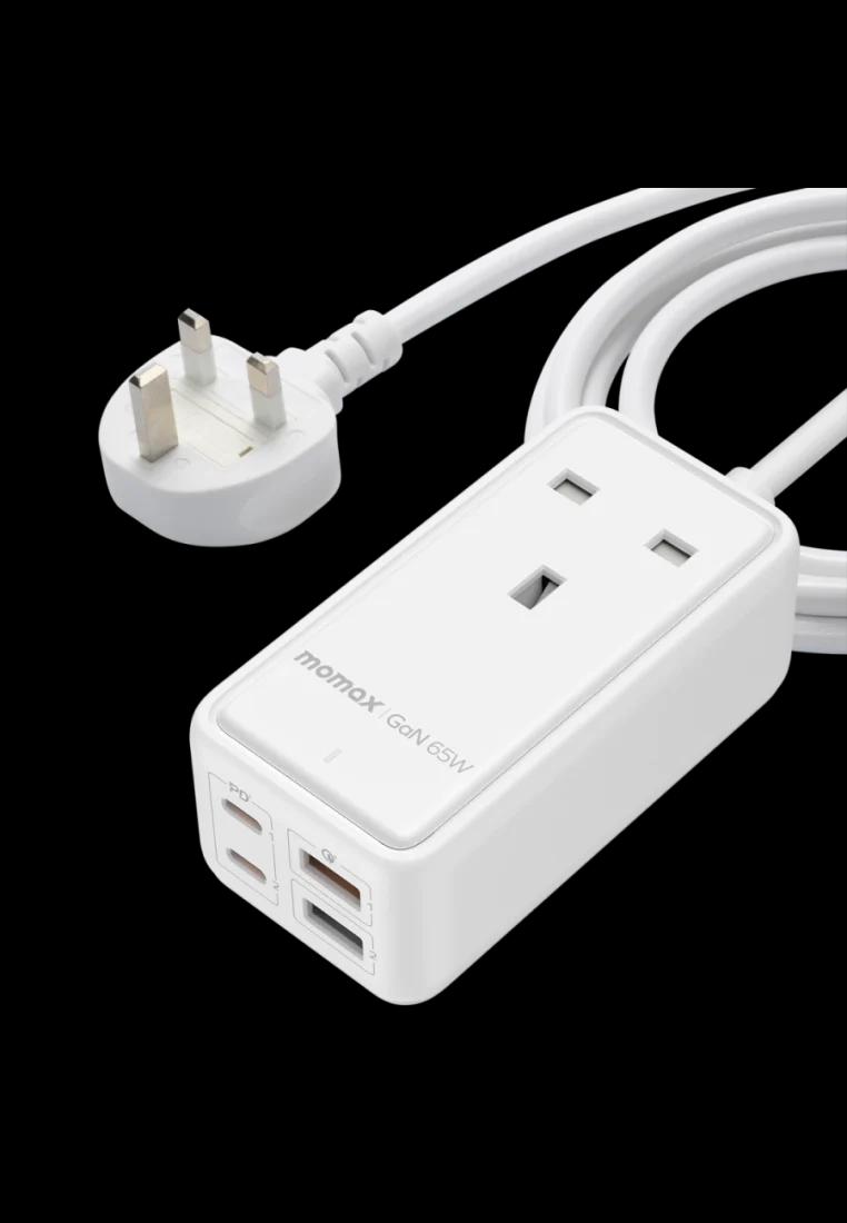 ONEPLUG 65W GaN EXTENSION CORD WITCH USB(WH)