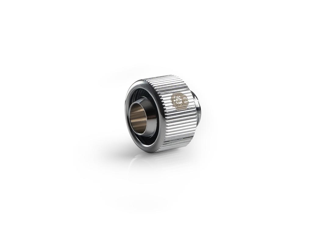 G1/4" COMPRESSION FITTING FOR SOFT TUBING (SILVER)