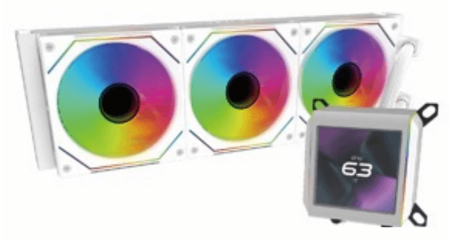 GALAHAD II TRINITY LCD SLINF 360 AIO COOLING WHITE
