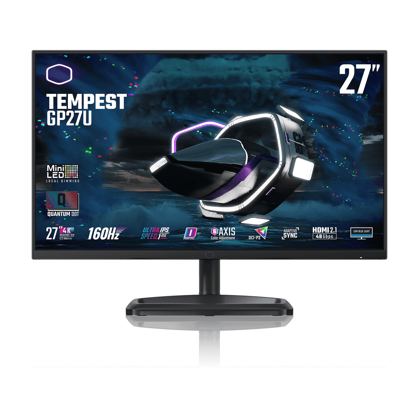TEMPEST GP27U 27" 4K MINI-LED 160Hz Monitor