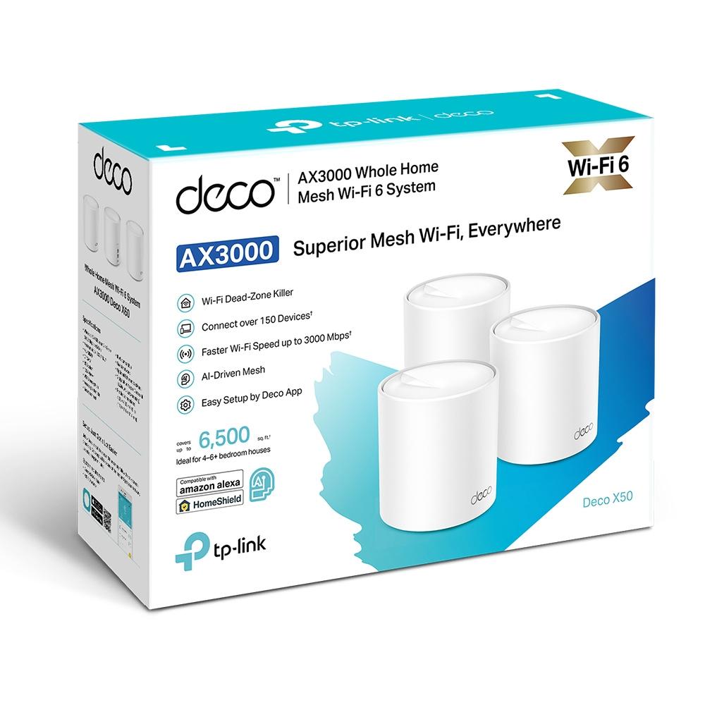 AX3000 MESH WIFI 6 SYSTEM (3-PACK)
