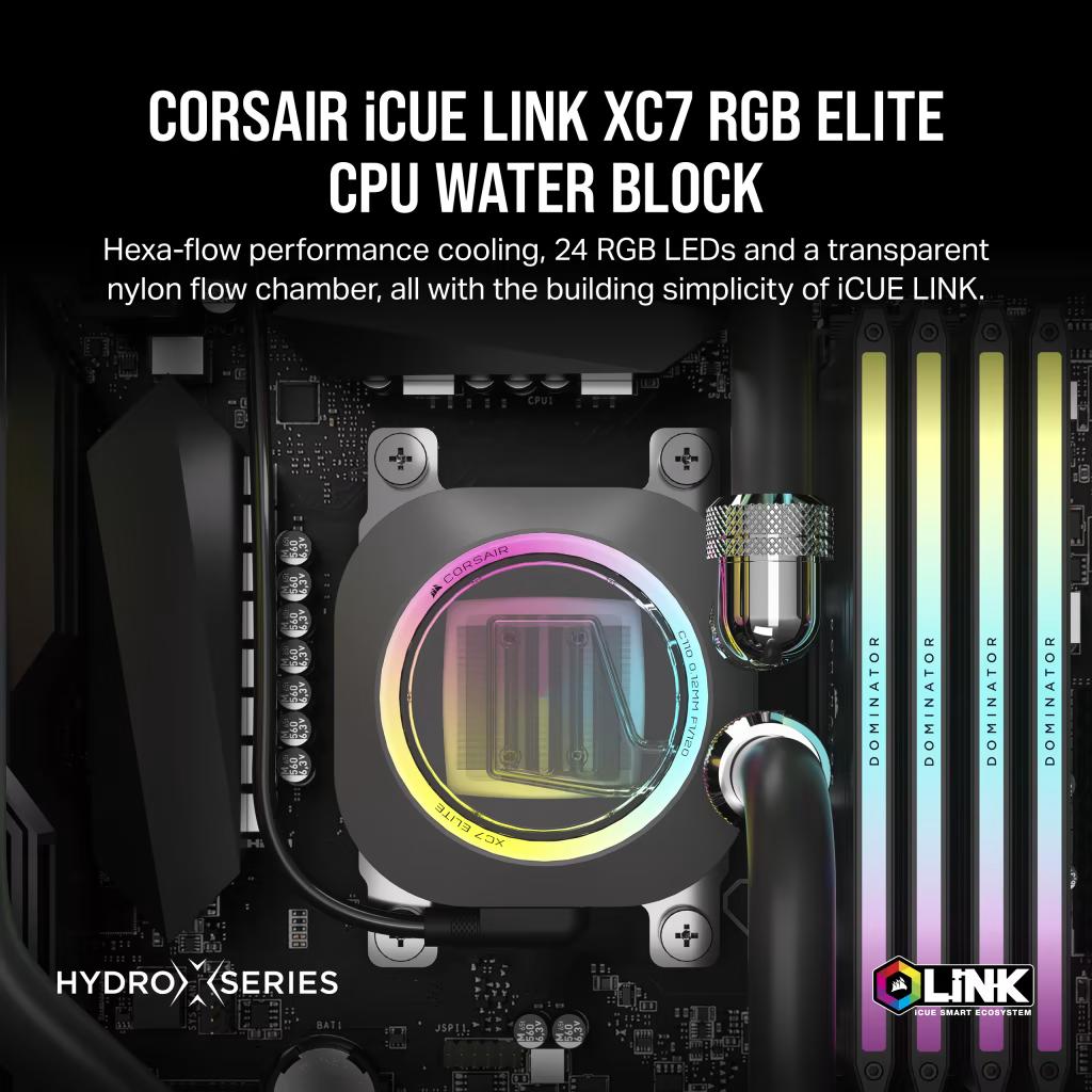 ICUE LINK XC7 RGB ELITE CPU WATER BLOCK