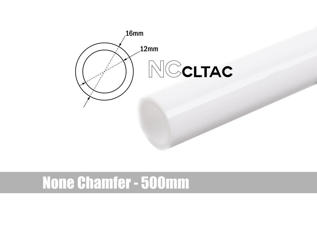 None Chamfer Crystal Link Tube OD 16MM