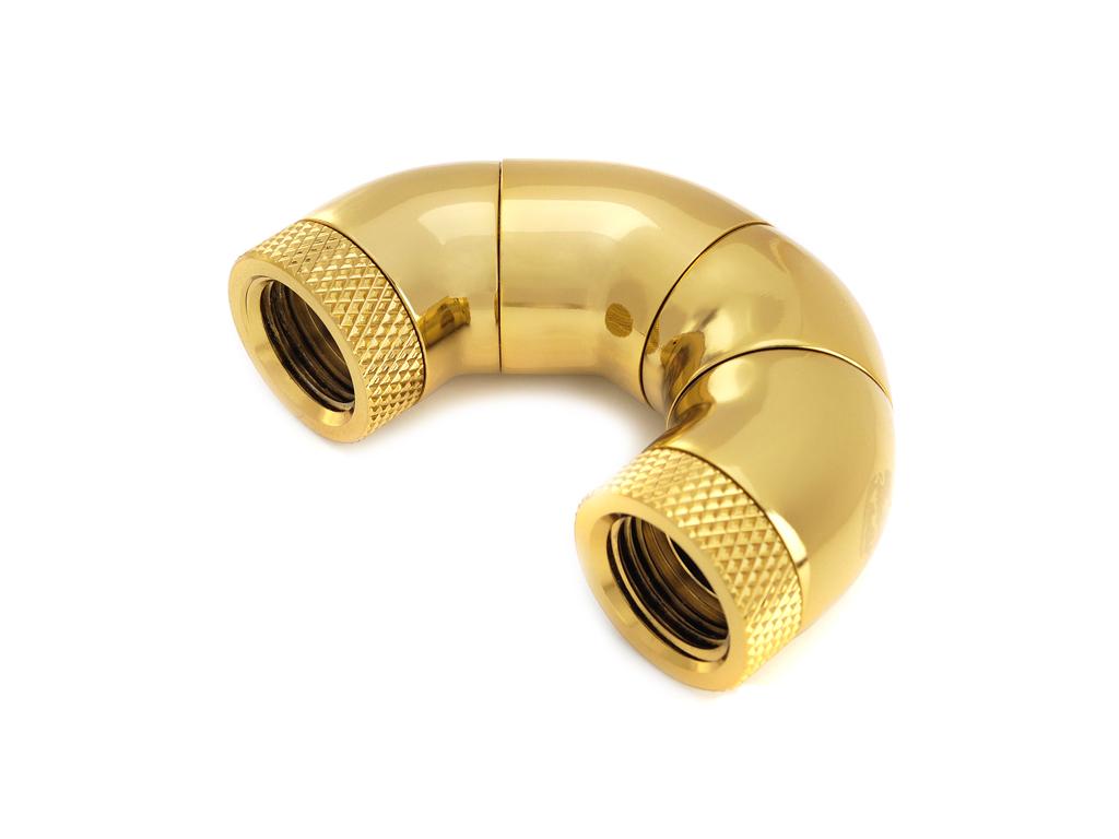 True Brass Five Rotary Snake-Style Dual IG1/4" Ext