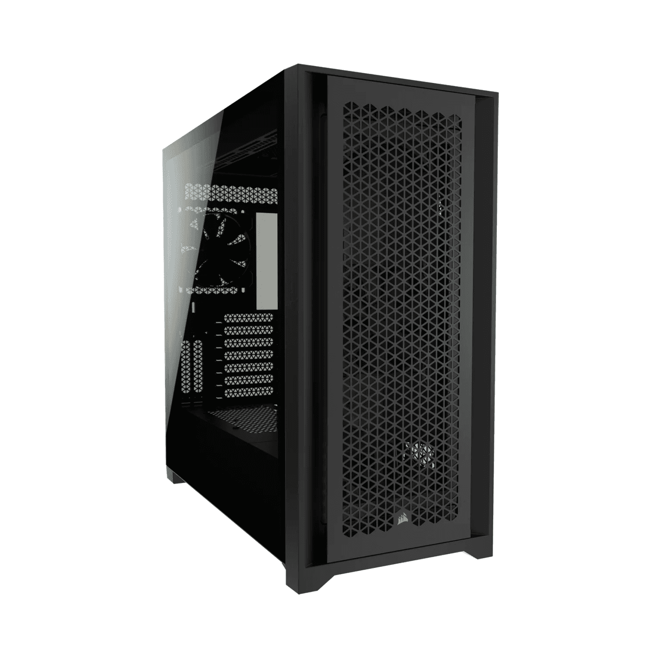 5000D AIR TEMPERED GLASS MID-TOWER BK