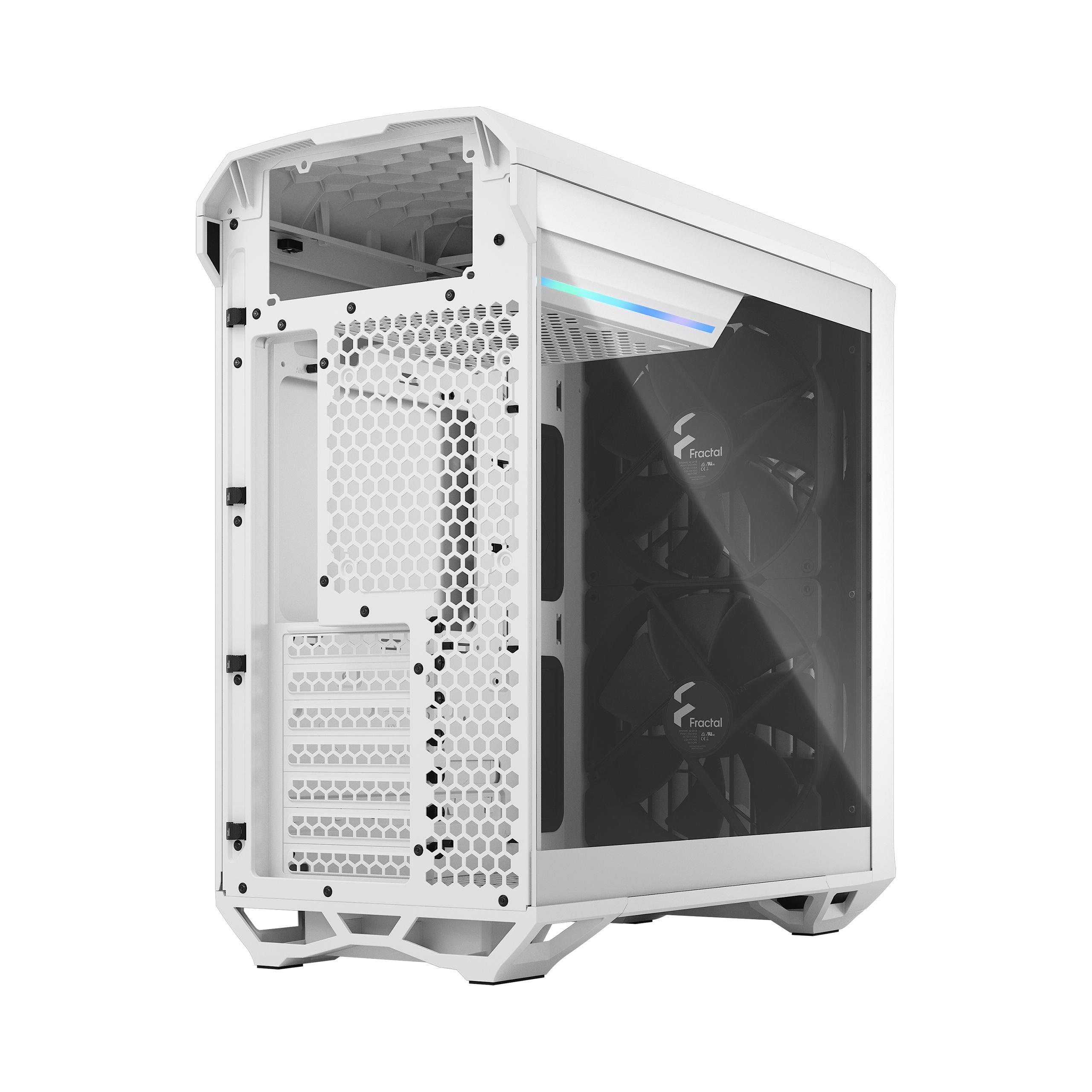 Fractal Design TORRENT COMPACT WHITE TG CLEAR TINT