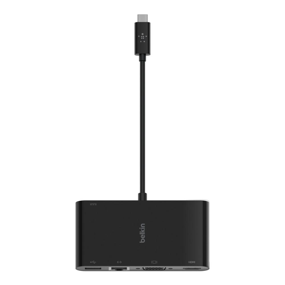BELKIN ADAPTER USB-C TO GBE HDMI VGA USB-A 100W PD