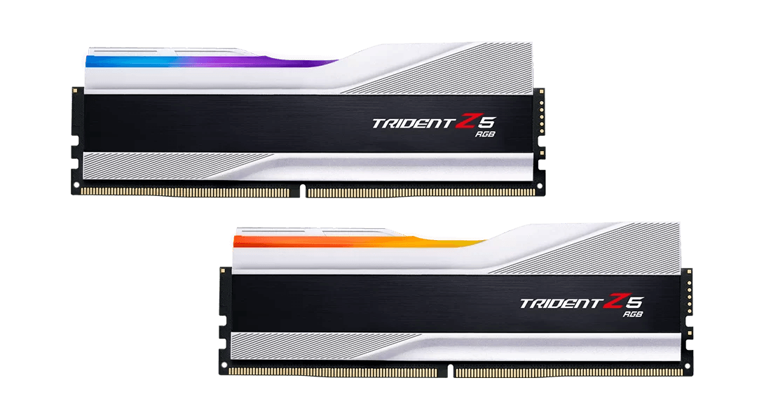 G-SKILL TRIDENT Z5 RGB 64G(32G*2) DDR5 6000MHZ SILVER