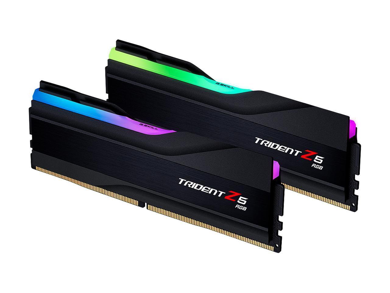 G-SKILL TRIDENT Z5 RGB 64G(32G*2) DDR5 6000MHZ BLACK