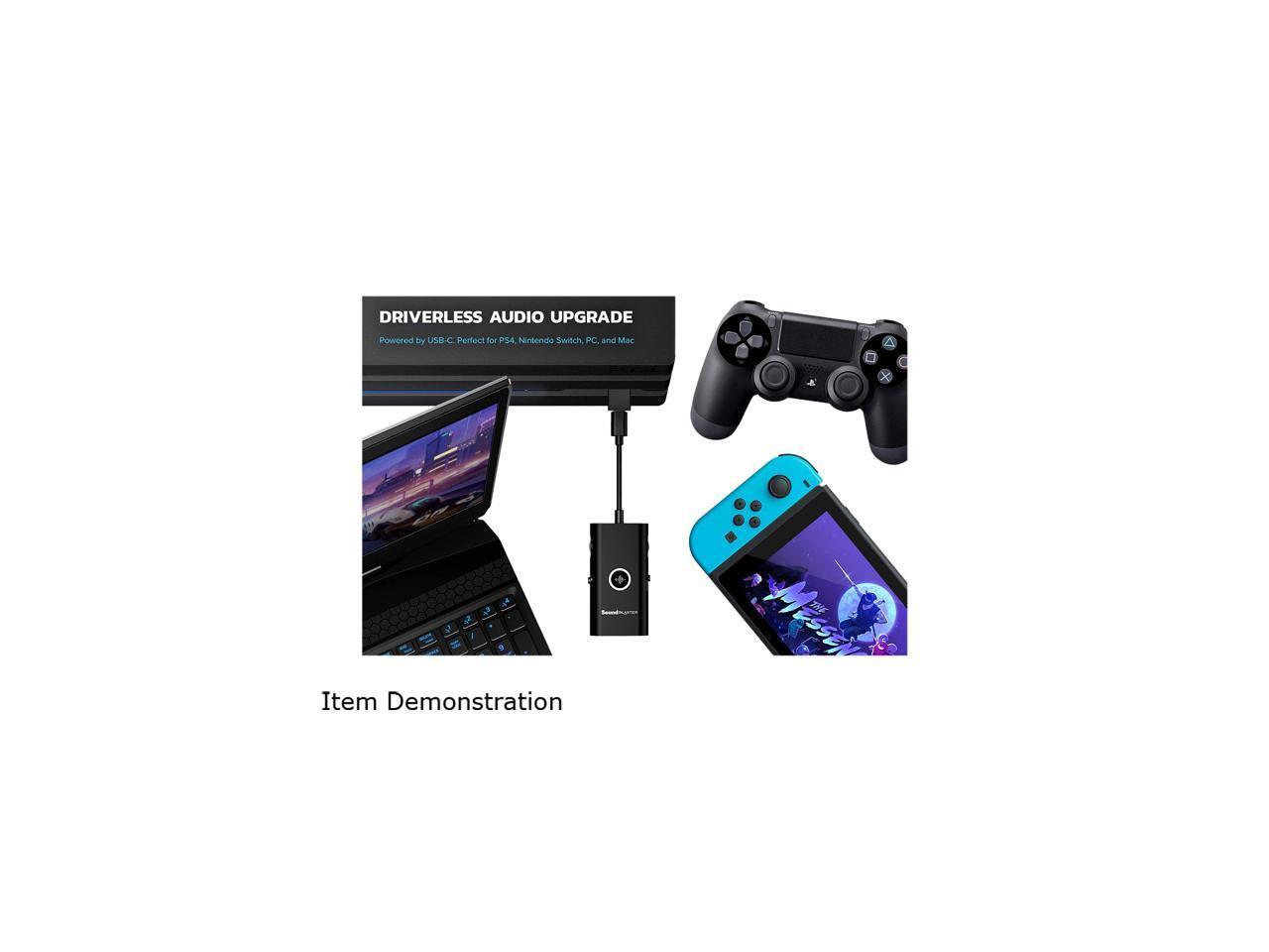 CREATIVE SOUND BLASTER G3 PORTABLE EXT. CONSOLE GAMING