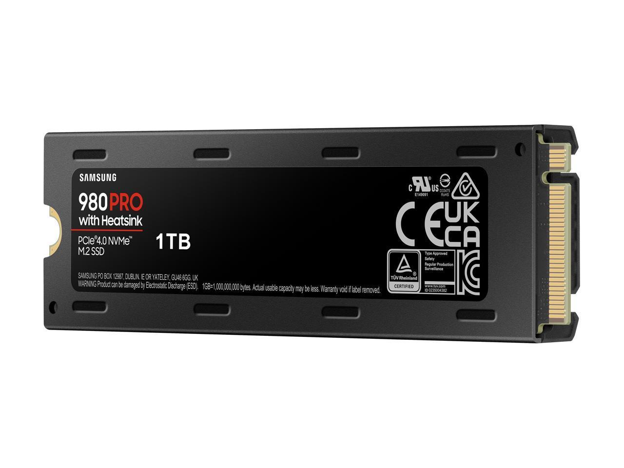 SAMSUNG 980 PRO 1TB W/H.S SSD