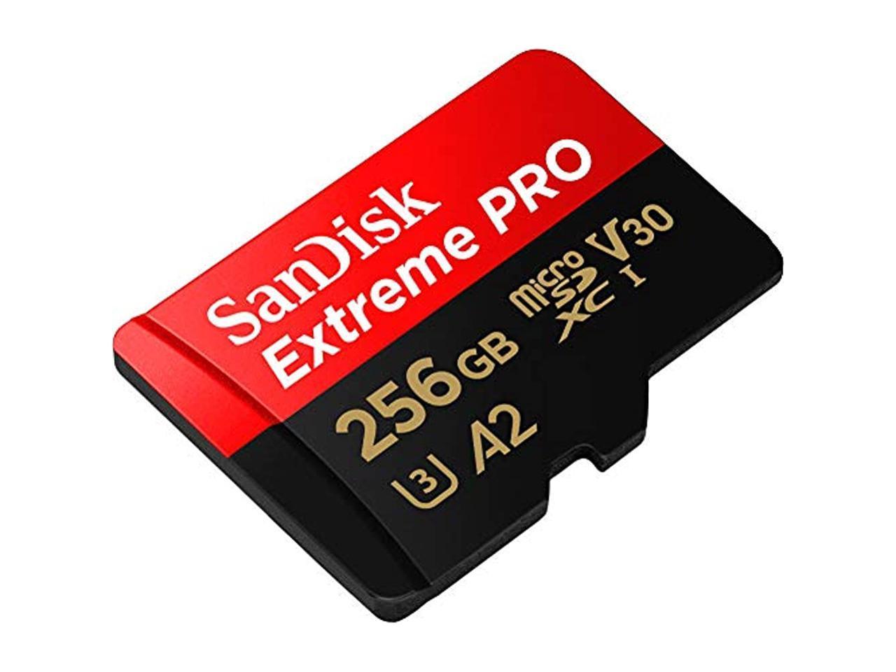 SANDISK 256GB TF CL10 EXTREME PRO