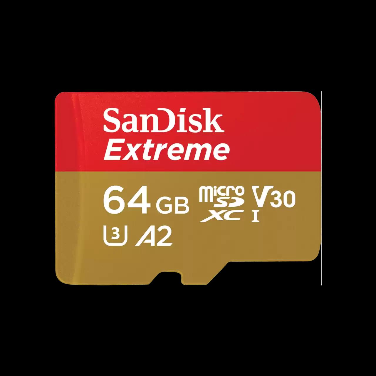 SANDISK 64GB TF CL10 EXTREME
