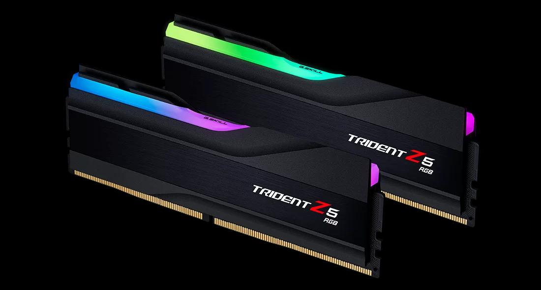 G-SKILL TRIDENT Z5 RGB BLACK 32G(16G*2) DDR5 7800MHZ 1.45V