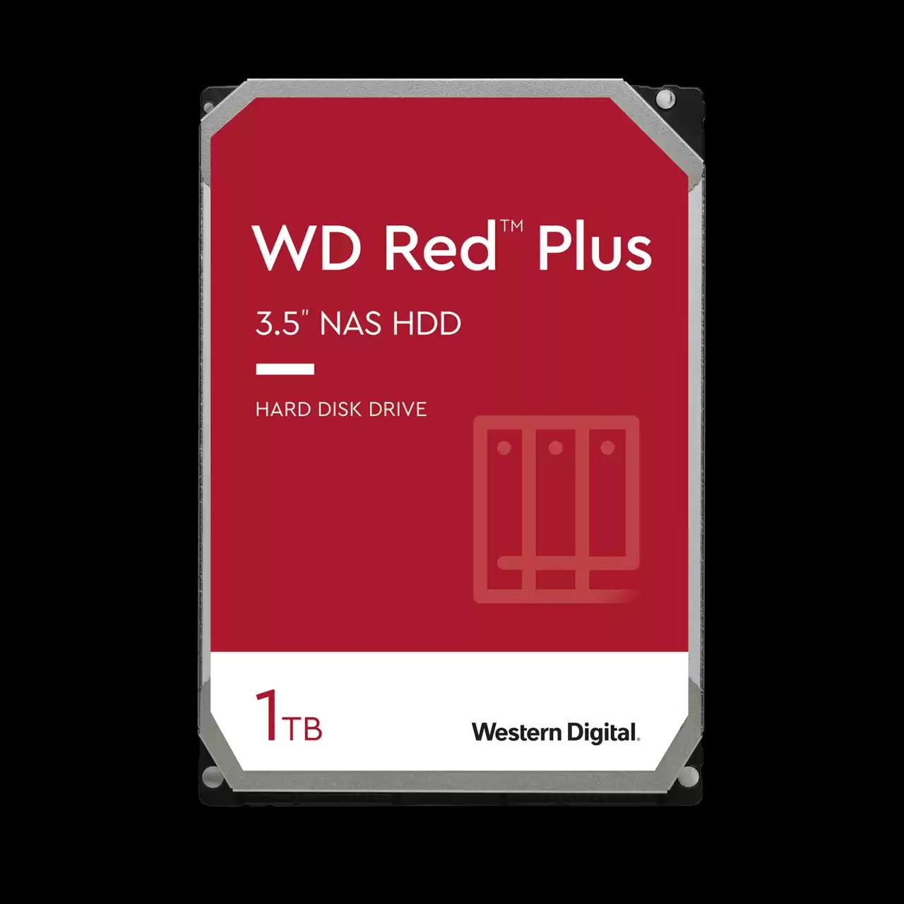 WESTERN DIGITAL RED PLUS 4TB SATA 5400RPM 256MB