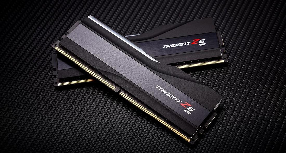 G-SKILL TRIDENT Z5 RGB BLACK 32G(16G*2) DDR5 6000MHZ