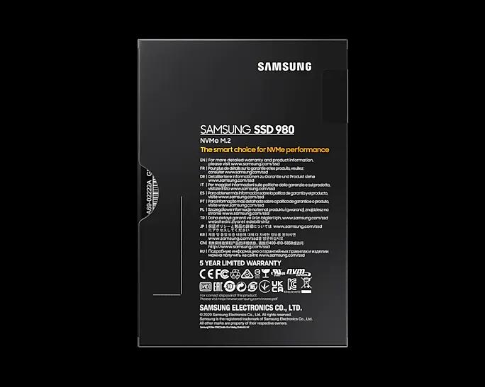 SAMSUNG 980 SSD 1TB M.2 SSD