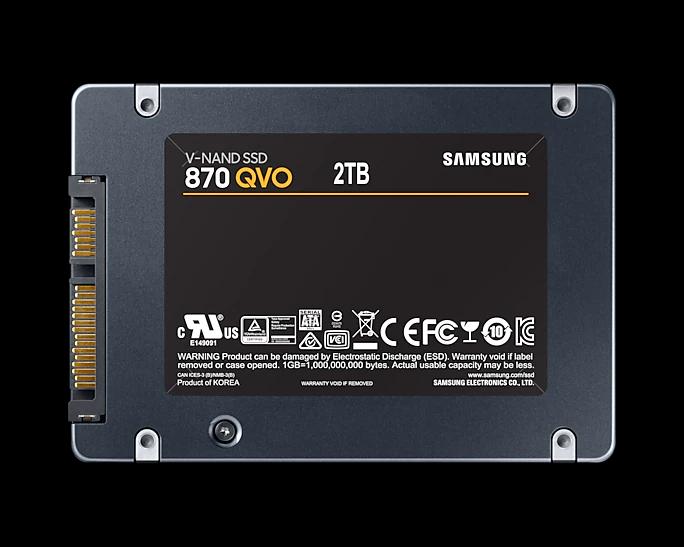 SAMSUNG SSD 870 QVO SATA3 2TB