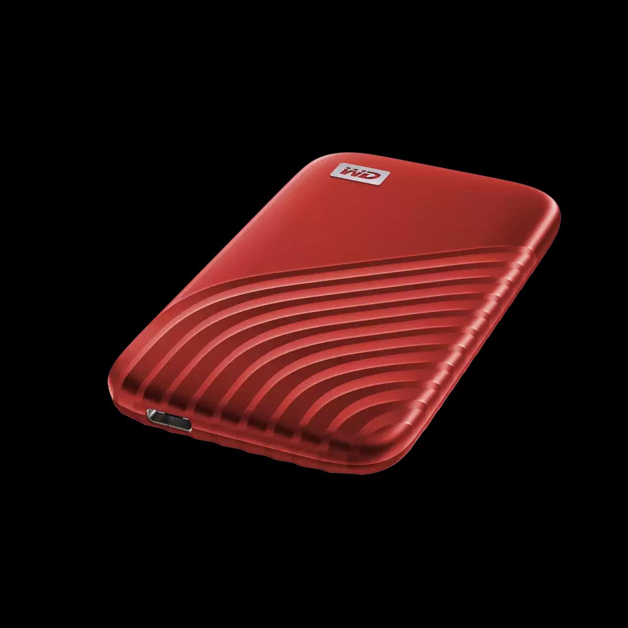 WESTERN DIGITAL WD MY PASSPORT SSD 500GB RED