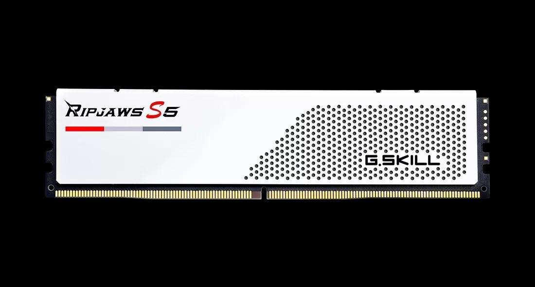 G-SKILL Ripjaws S5 WHITE DDR5-6000 64GB CL30-40-40-96 1.40