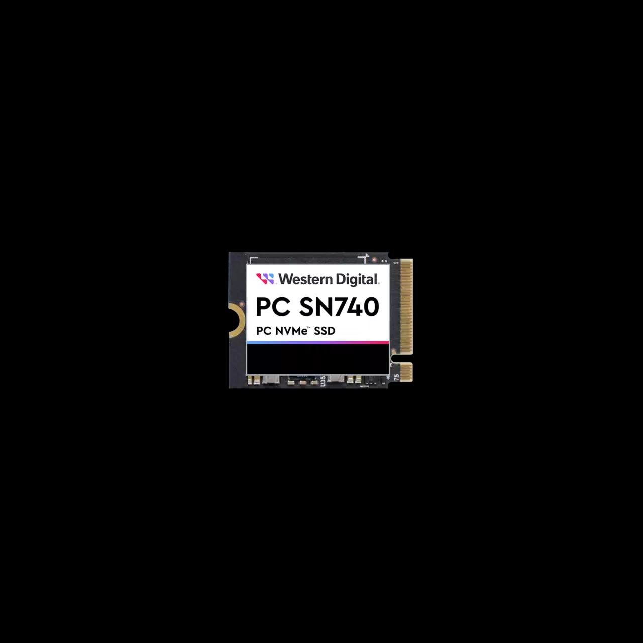 WESTERN DIGITAL SN740 2TB NVME M.2 2230 PCIE GEN4X4