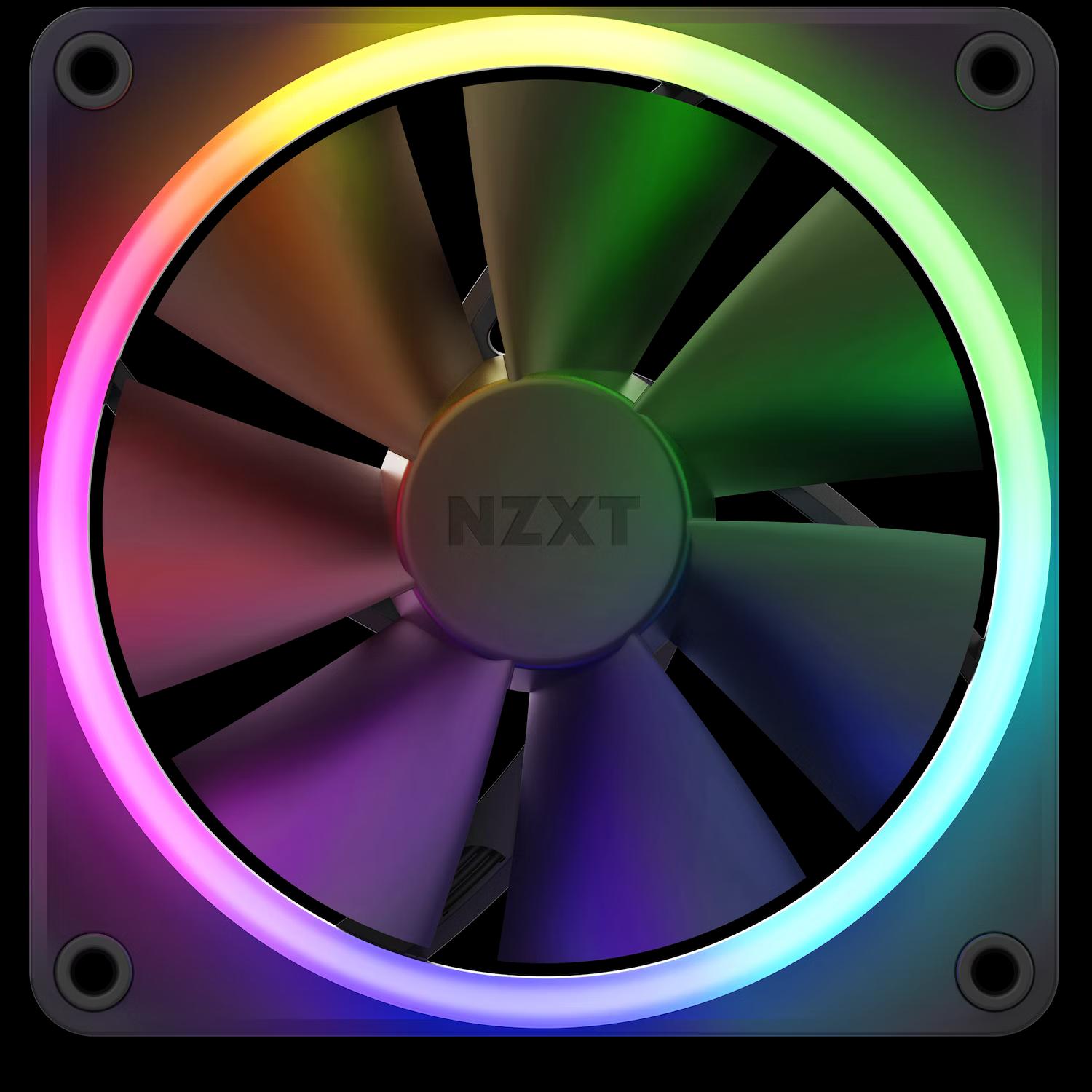 NZXT F120RGB CORE 120MM RGB FAN BLACK