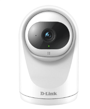 D-LINK Compact Full HD Pan & Tilt Wi-Fi Camera (WHITE)