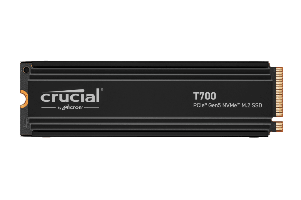 CRUCIAL T700 PCIE GEN5 M.2 1T SSD W/HEATSINK