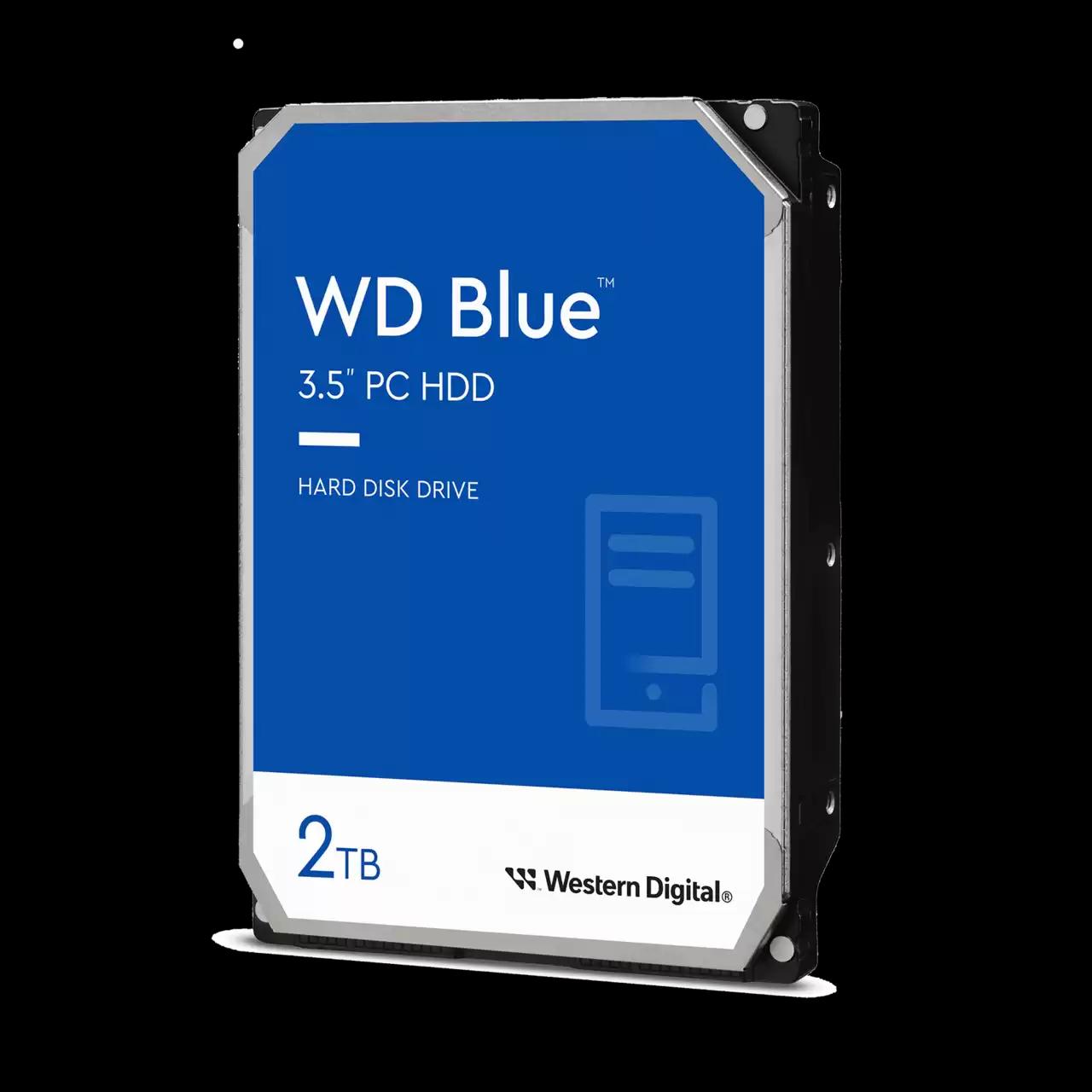 WESTERN DIGITAL BLUE 2TB 3.5" SATA III 64MB 5400RPM