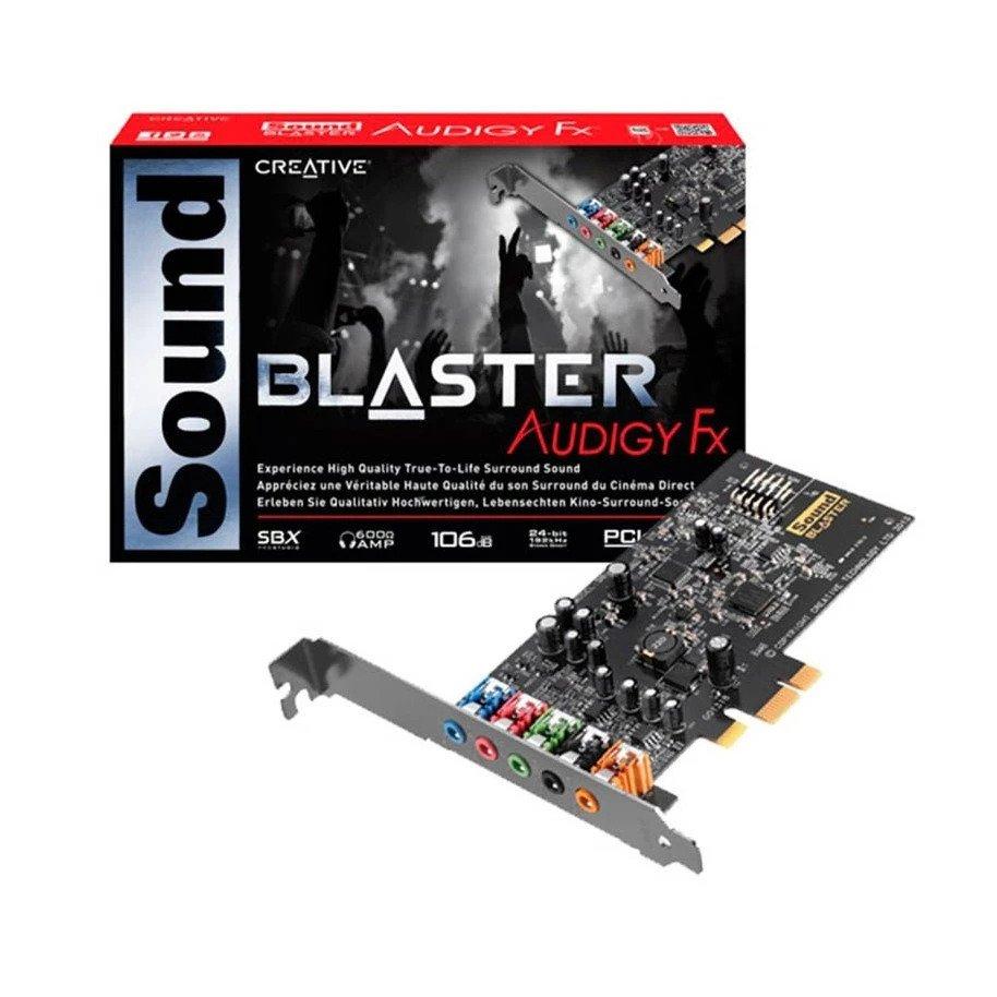 CREATIVE AUDIGY FX5.1 PCIE SOUND CARD W/SBX PRO