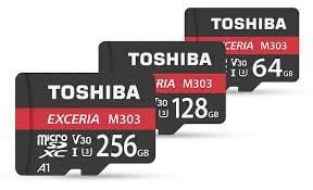 TOSHIBA 64GB MIRCO SD M303