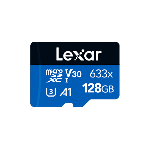 LEXAR LEXAR 128GB TF 633X NO ADP U1 A1 V10 95R 20W