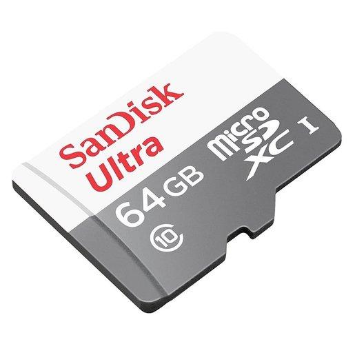 SANDISK 64GB TF ULTRA CL10 100MB
