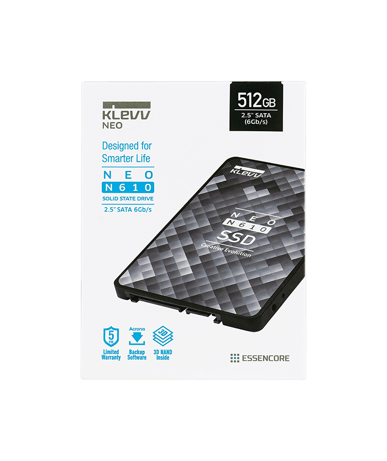 KLEVV NEO N610 512GB SATA3 SSD
