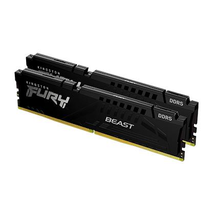 KINGSTON FURY BEAST BLACK 32G(16G*2) DDR5 5600MHZ