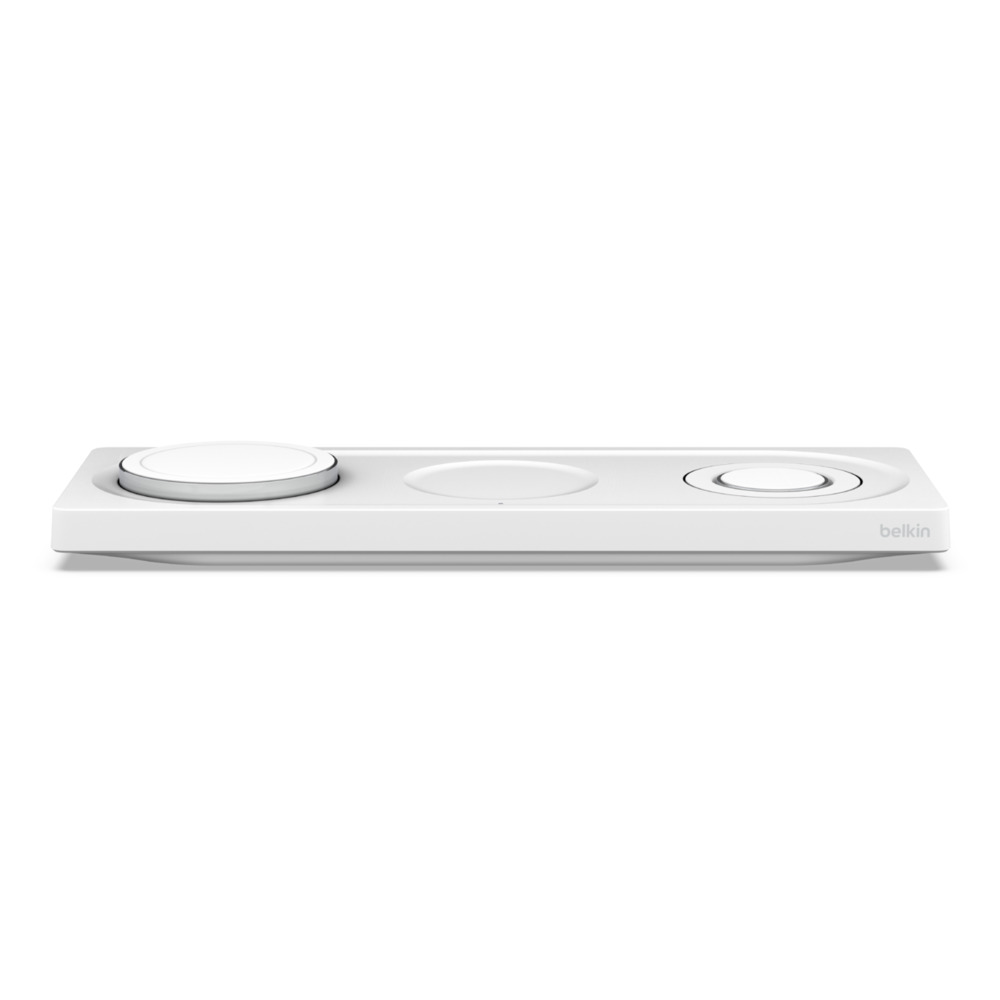 BELKIN 3IN1 WIRELESS CHARING PAD W/MAGSAFE WHITE thumbnail 3