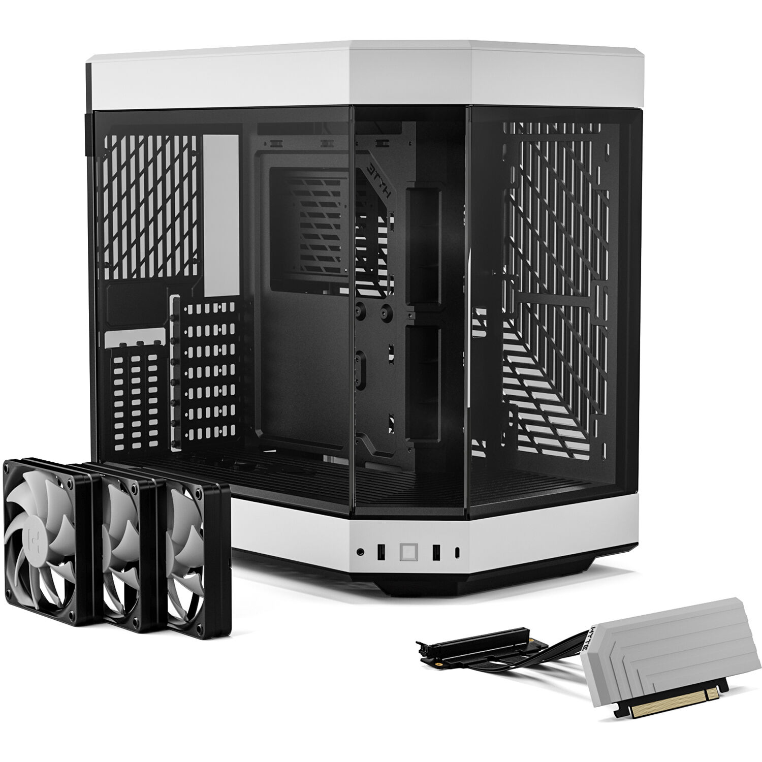 HYTE CS-HYTE-Y60-BW Y60 CASE BLACK / WHITE thumbnail 7