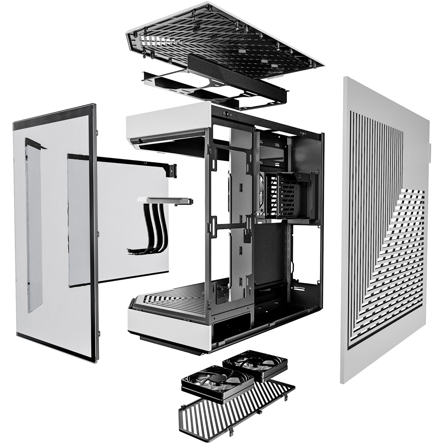HYTE CS-HYTE-Y60-BW Y60 CASE BLACK / WHITE thumbnail 8