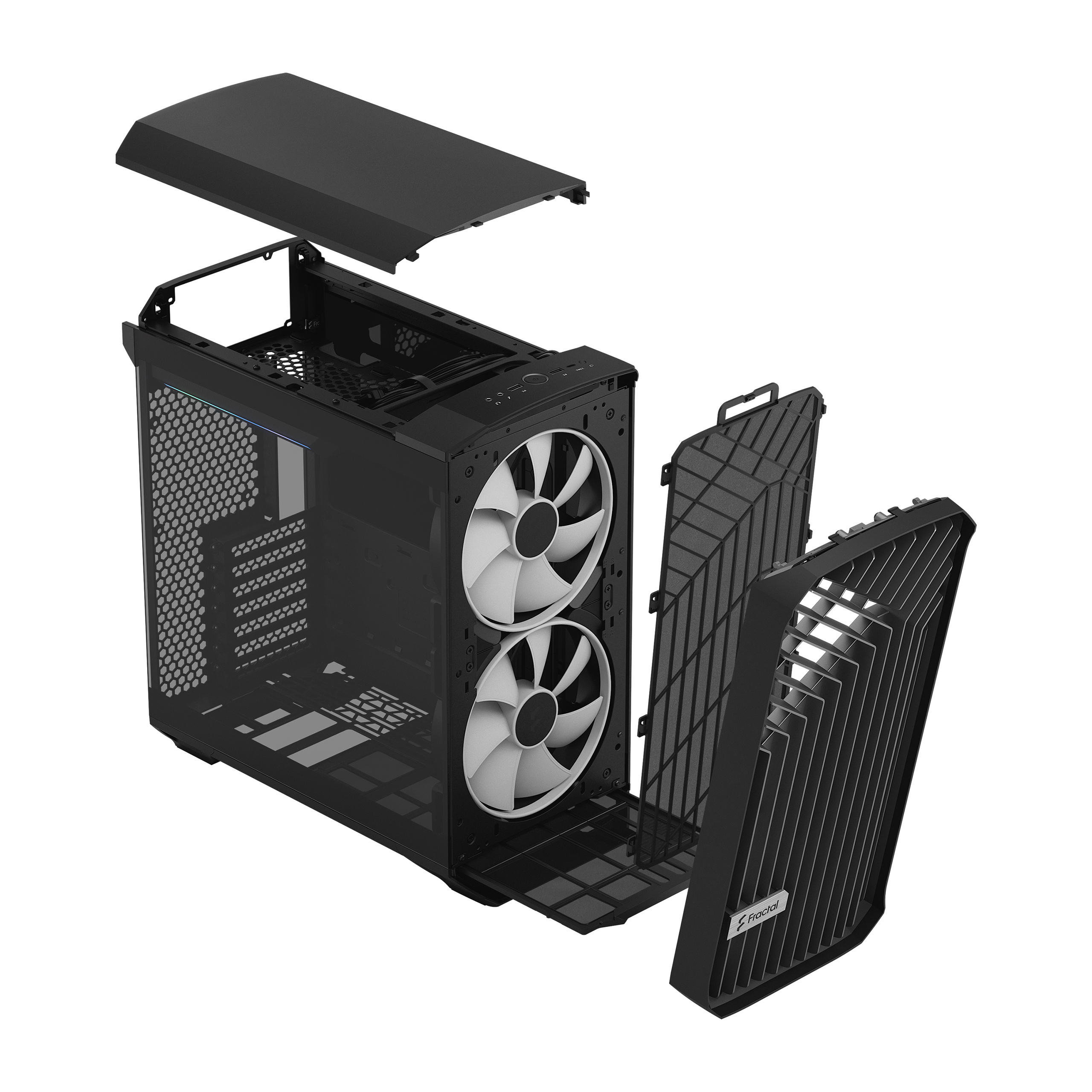FRACTAL DESIGN TORRENT COMPACT RGB BLACK TG LIGHT thumbnail 7