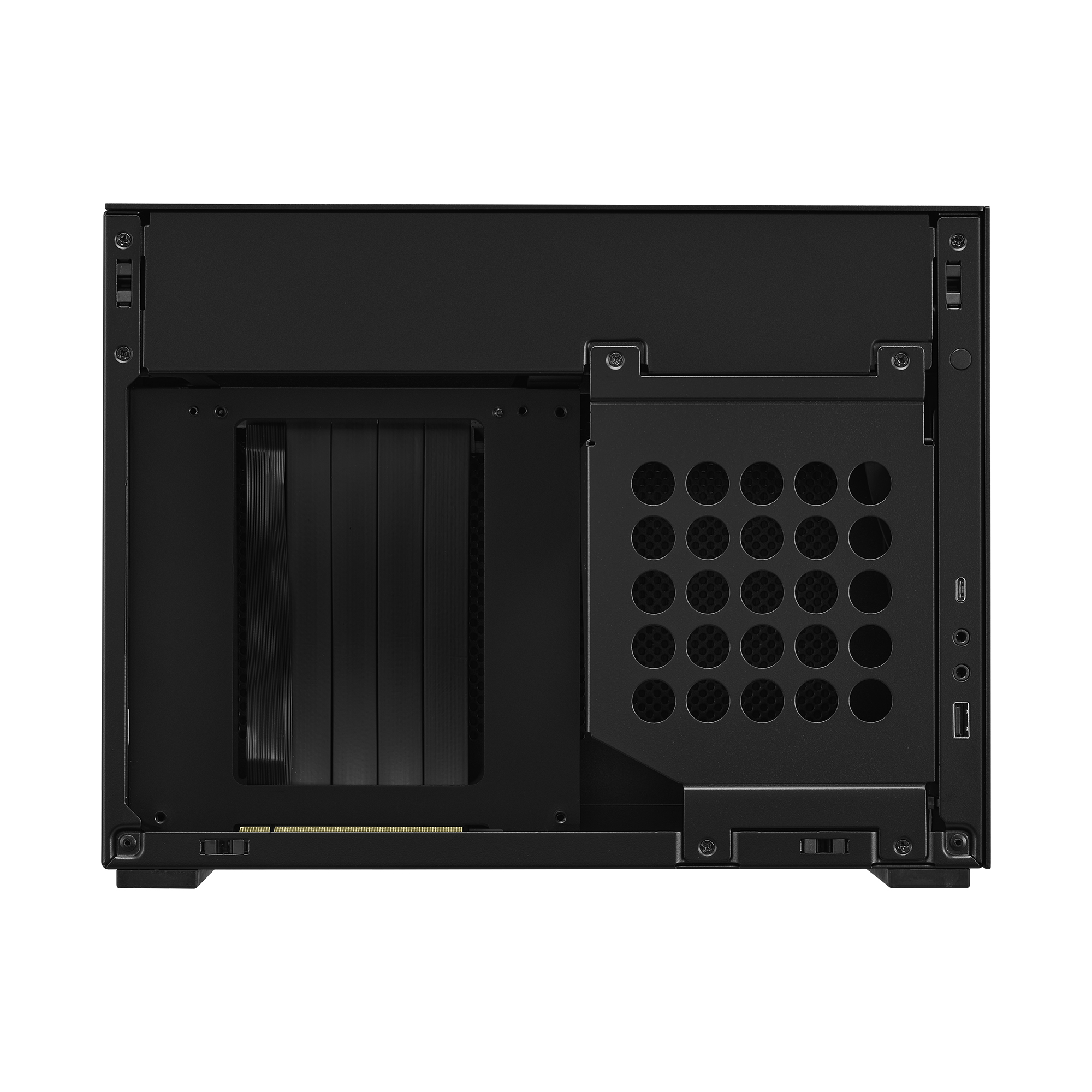 LIAN LI A4H2OX4 MINI ITX CASE PCIE4.0 BLACK thumbnail 4
