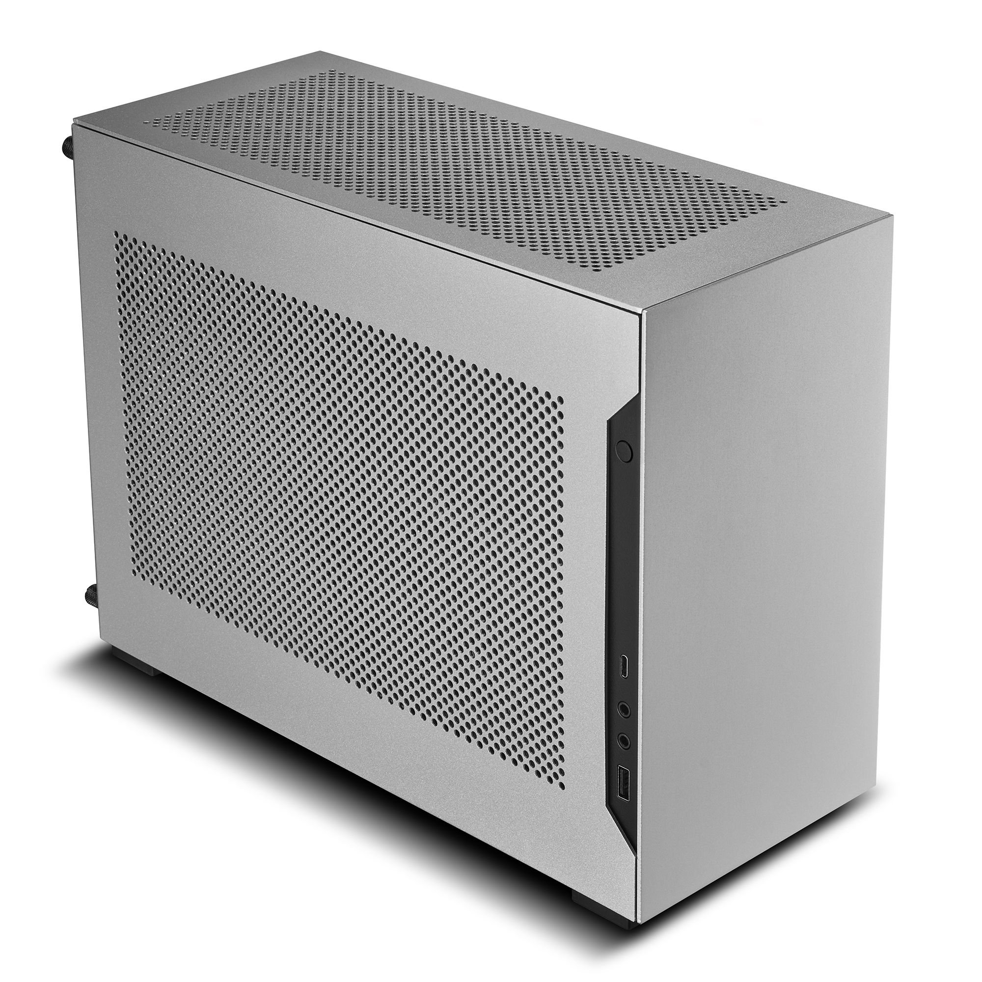 A4H2OA4 MINI ITX CASE PCIE4.0 SILVER